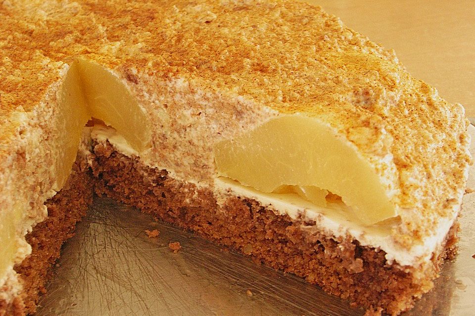 Birnen - Schokoladen Torte