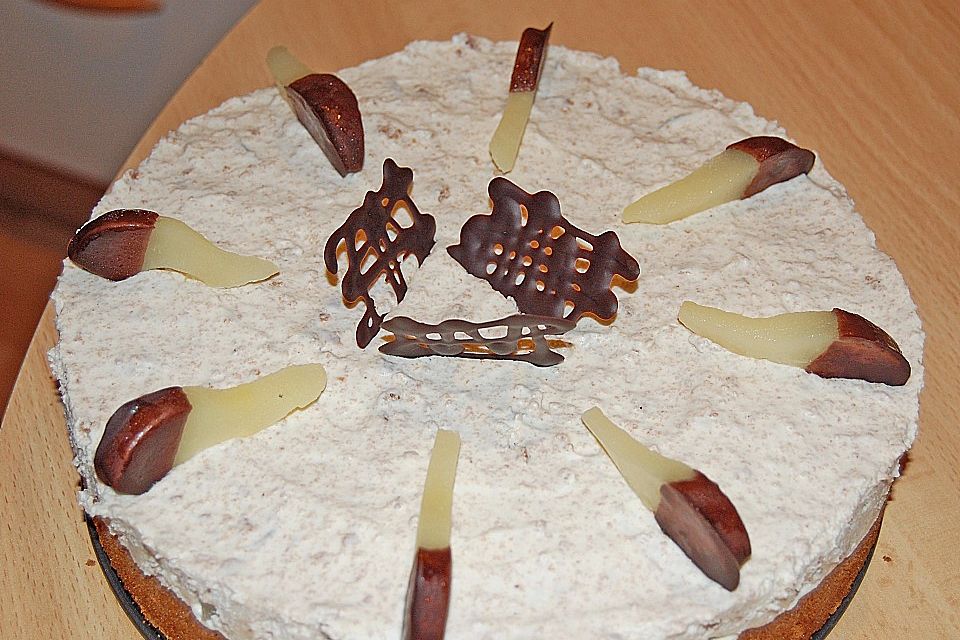 Birnen - Schokoladen Torte