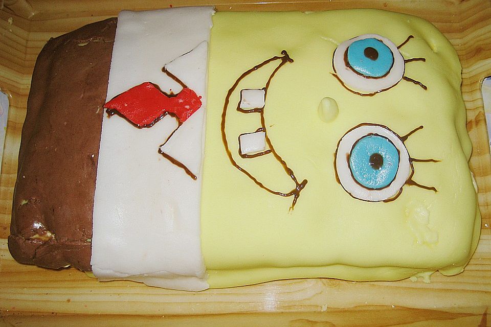 Spongebob - einfache Schokokusstorte