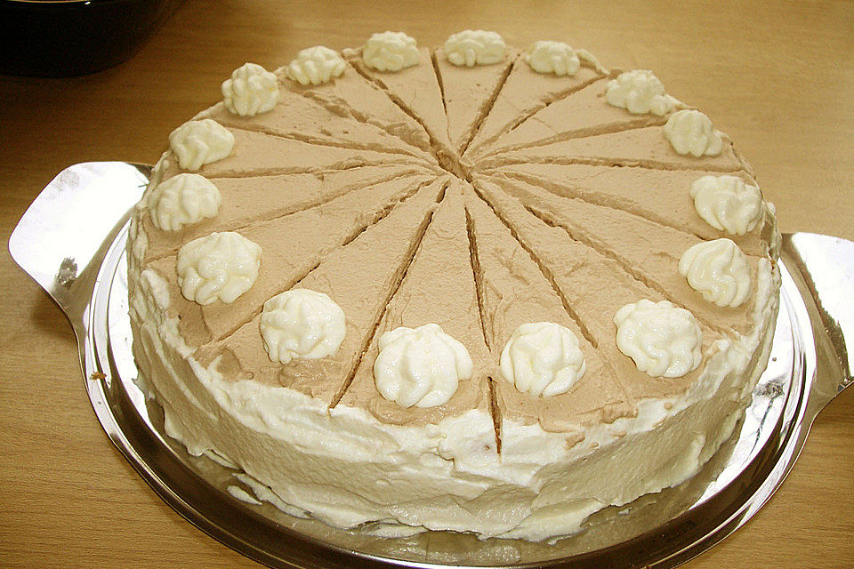 Cappuccino - Eierlikör - Torte