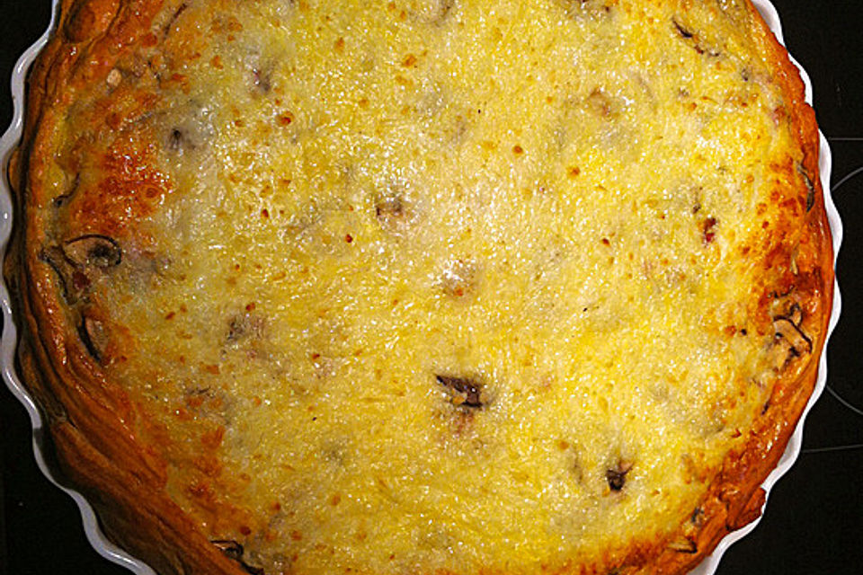 Champignon-Käse-Torte