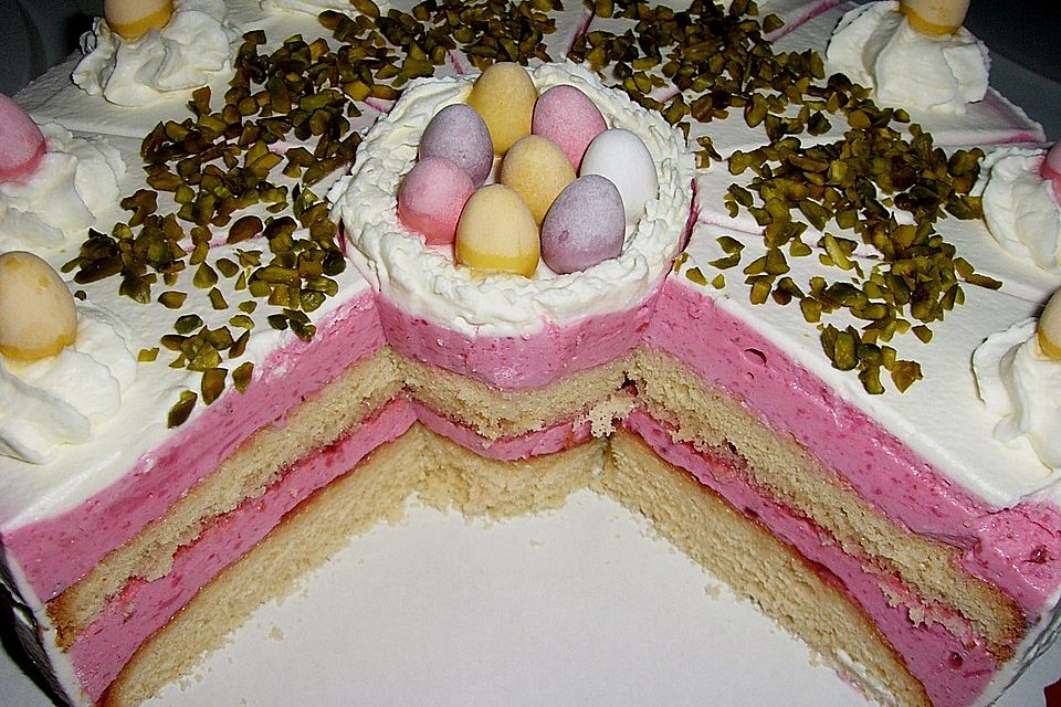 Himbeer - Ostertorte