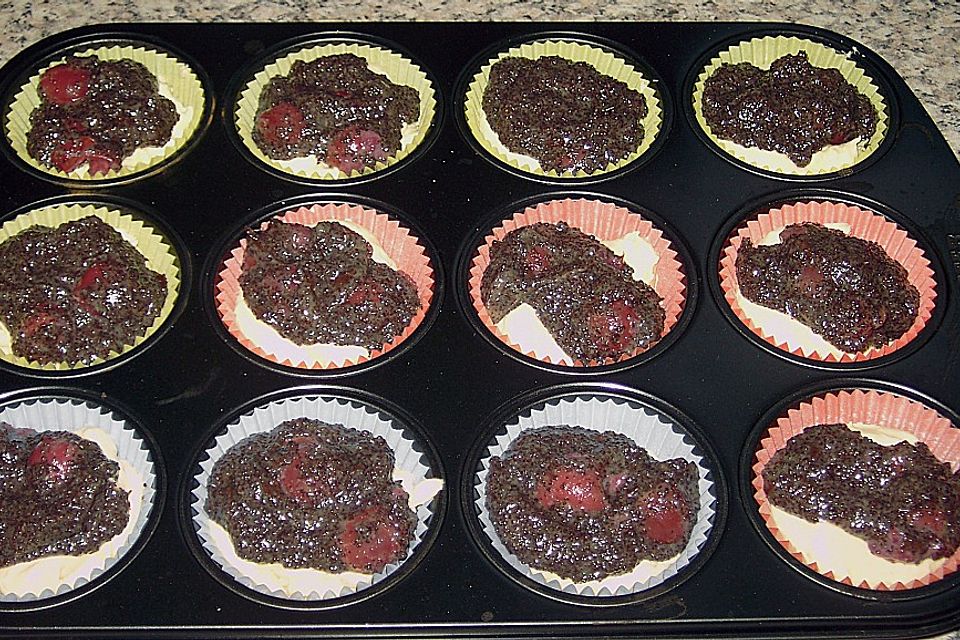 Mohn - Muffins