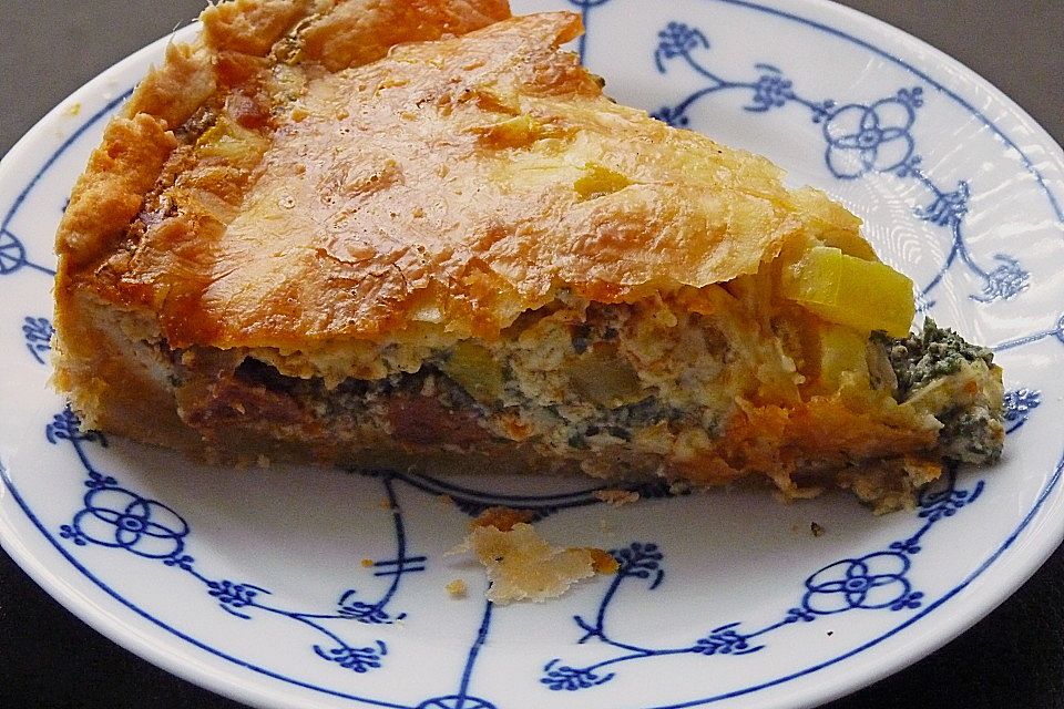 Hackfleisch - Quiche