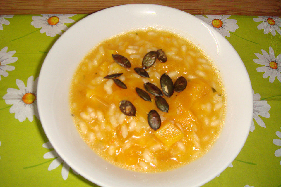 Kürbisrisotto