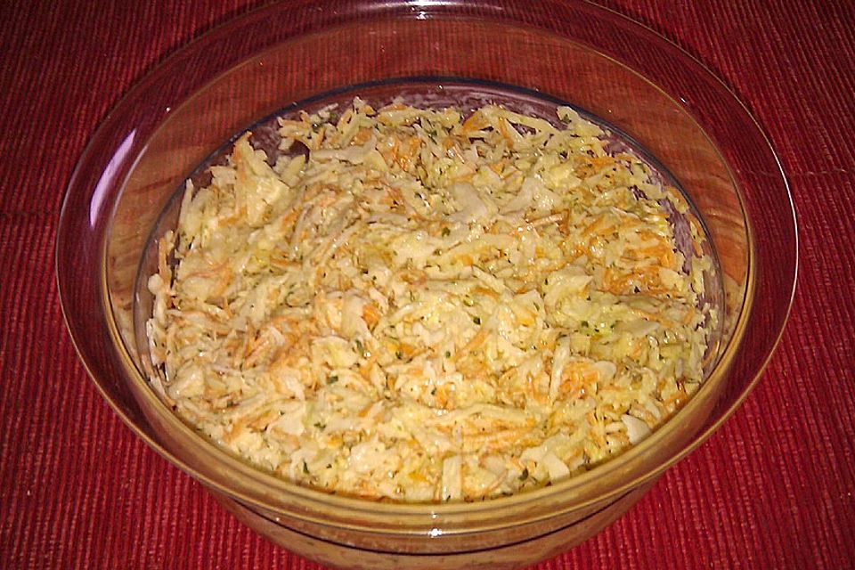 Weißkraut - Karotten - Salat