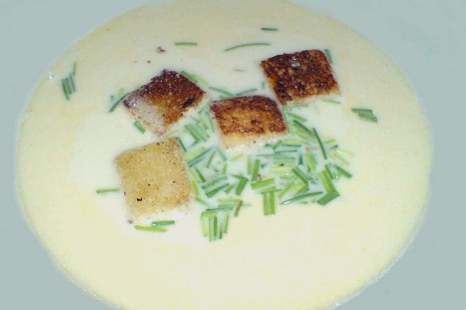 Knoblauchcremesuppe