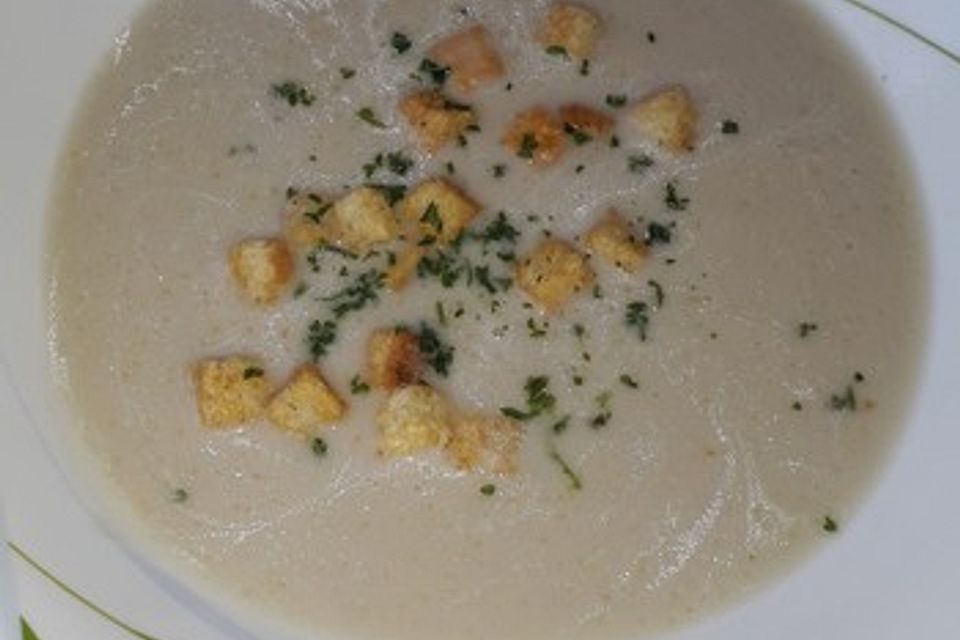 Knoblauchcremesuppe