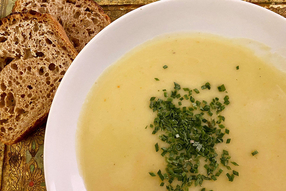 Knoblauchcremesuppe