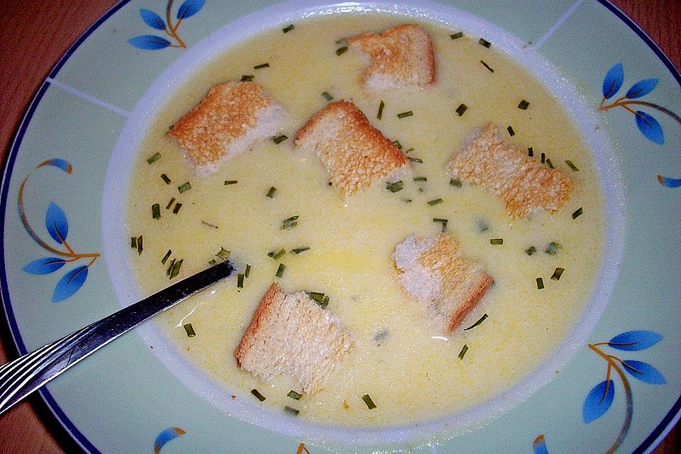 Knoblauchcremesuppe