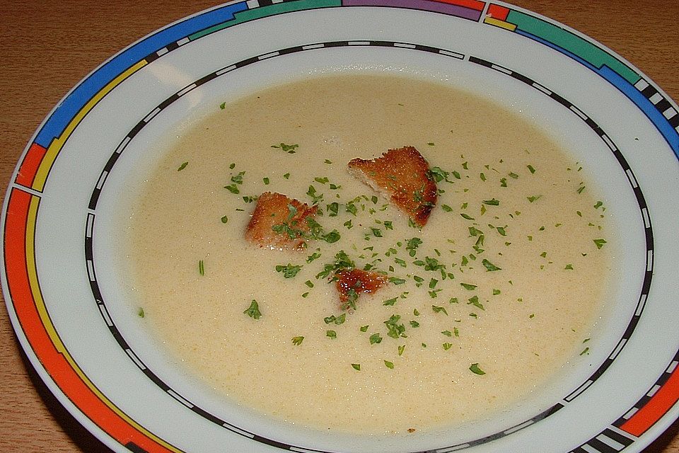 Knoblauchcremesuppe