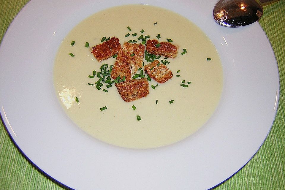 Knoblauchcremesuppe