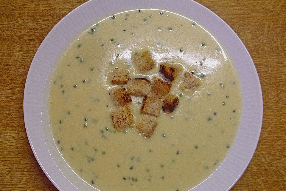 Knoblauchcremesuppe