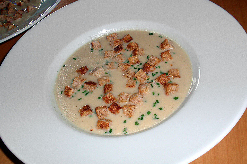 Knoblauchcremesuppe