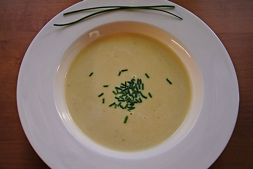 Knoblauchcremesuppe