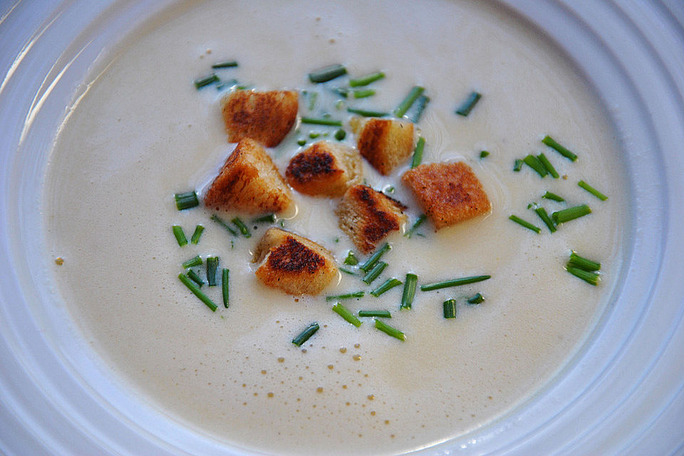 Knoblauchcremesuppe