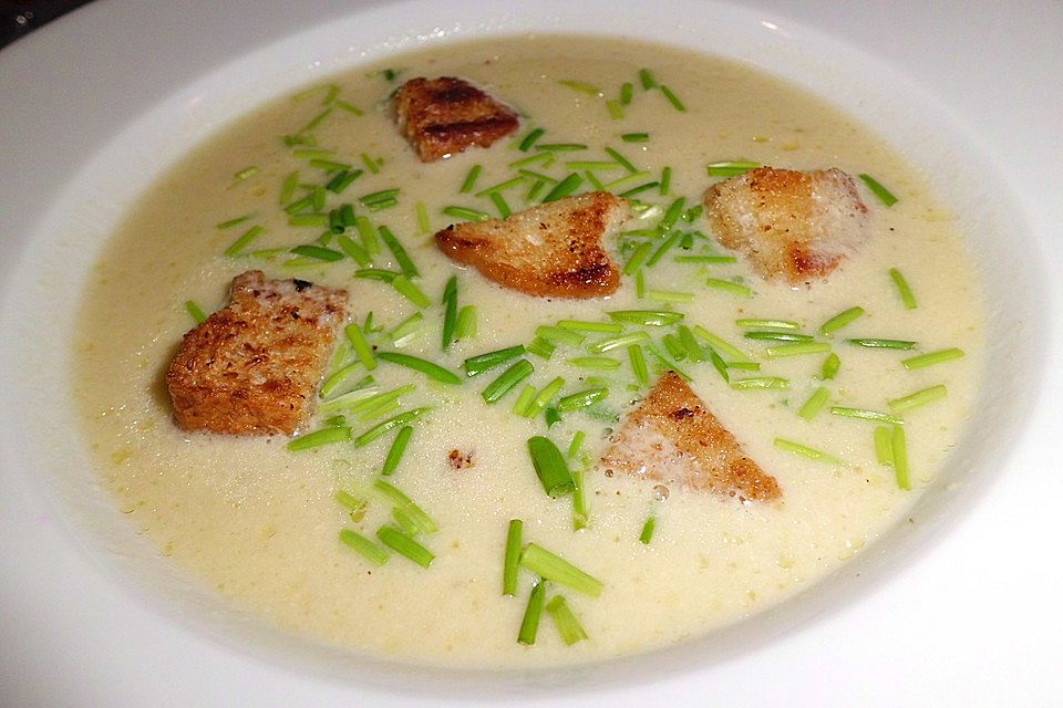 Knoblauchcremesuppe