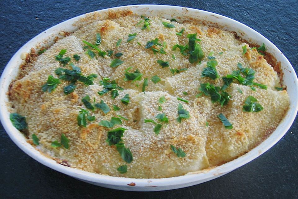 Kohlrabi-Lasagne