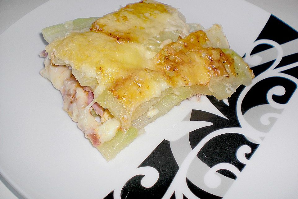 Kohlrabi-Lasagne