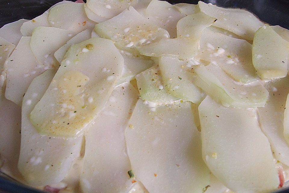 Kohlrabi-Lasagne