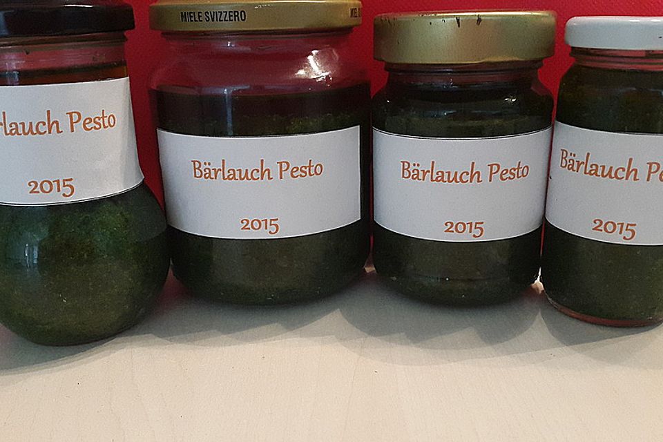 Bärlauchpesto