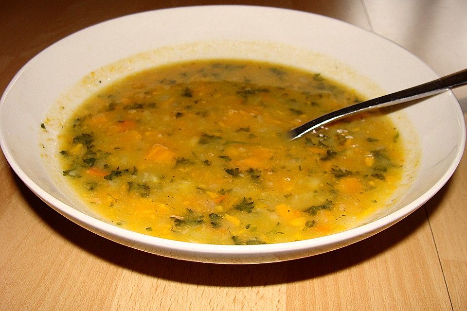 Sopa de feijão - manteiga