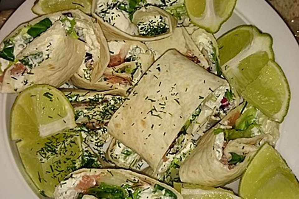 Lachs - Wraps, edel