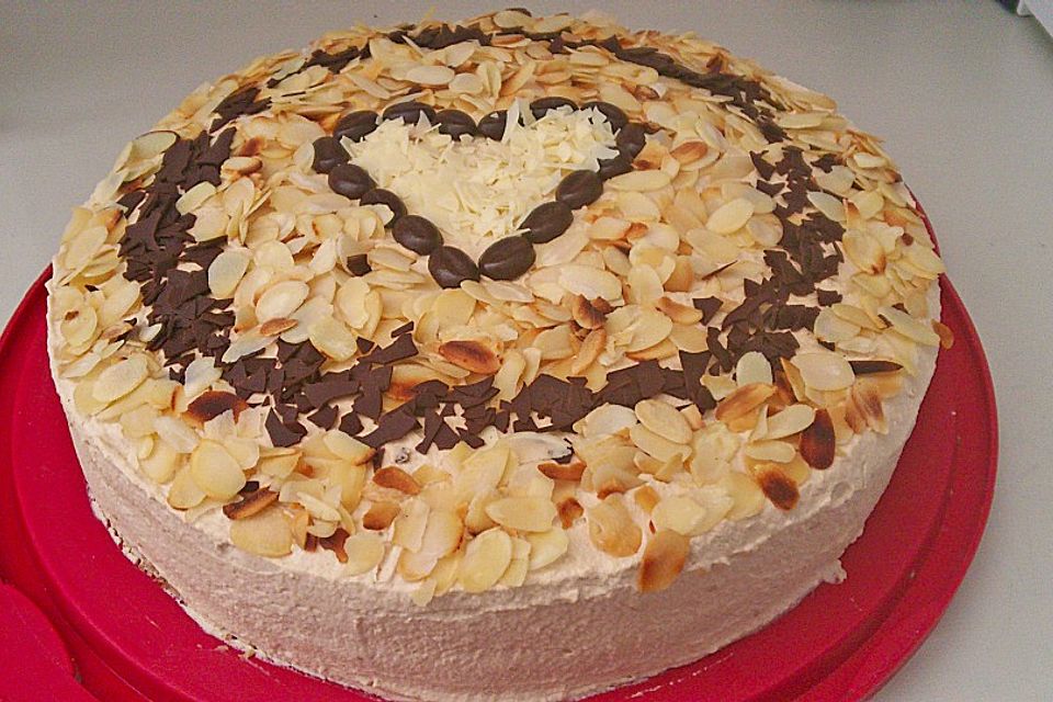 Eiskaffee - Sahne - Torte