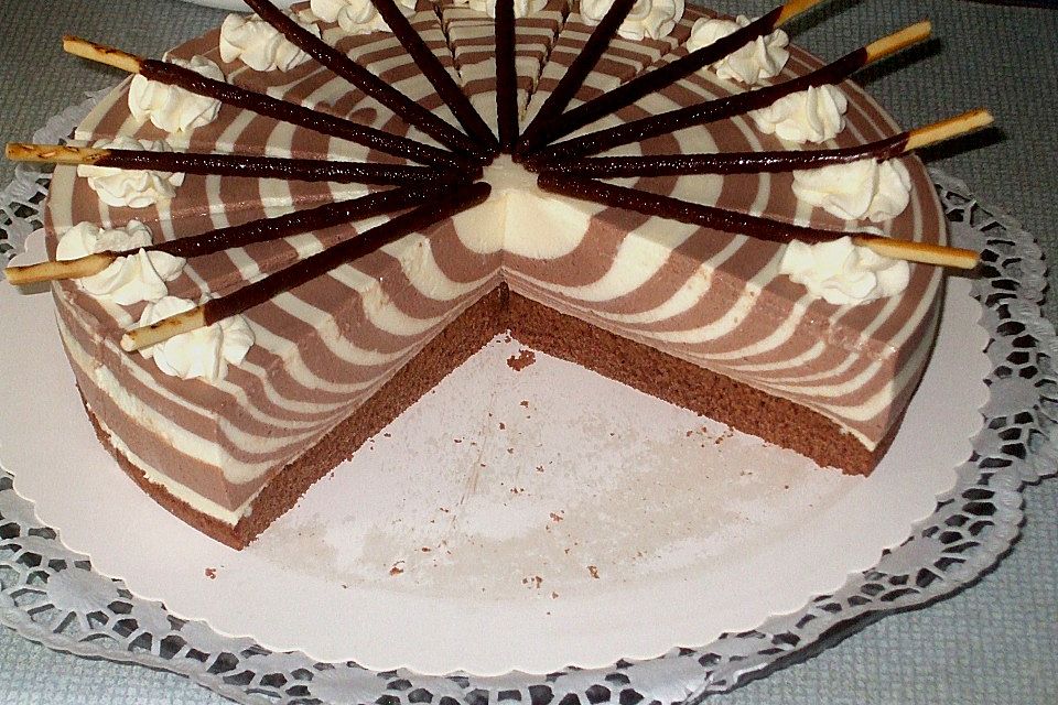 Zebra - Torte