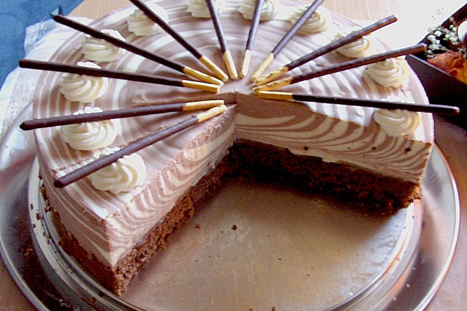 Zebra - Torte