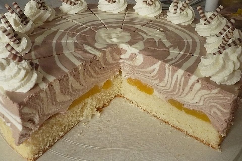 Zebra - Torte