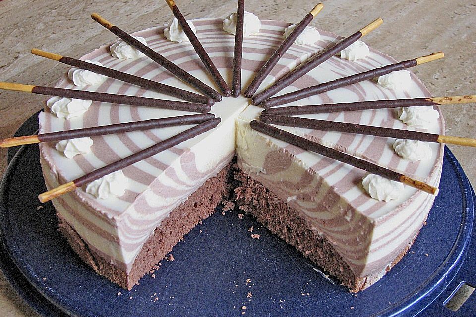 Zebra - Torte