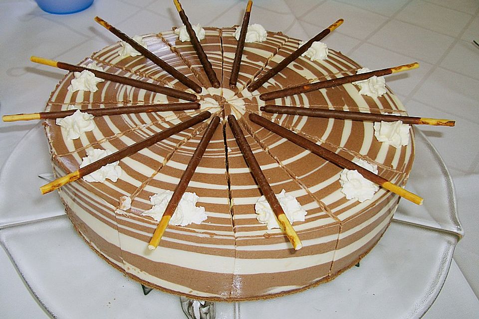 Zebra - Torte