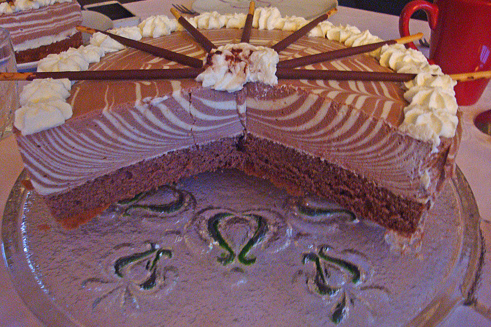 Zebra - Torte