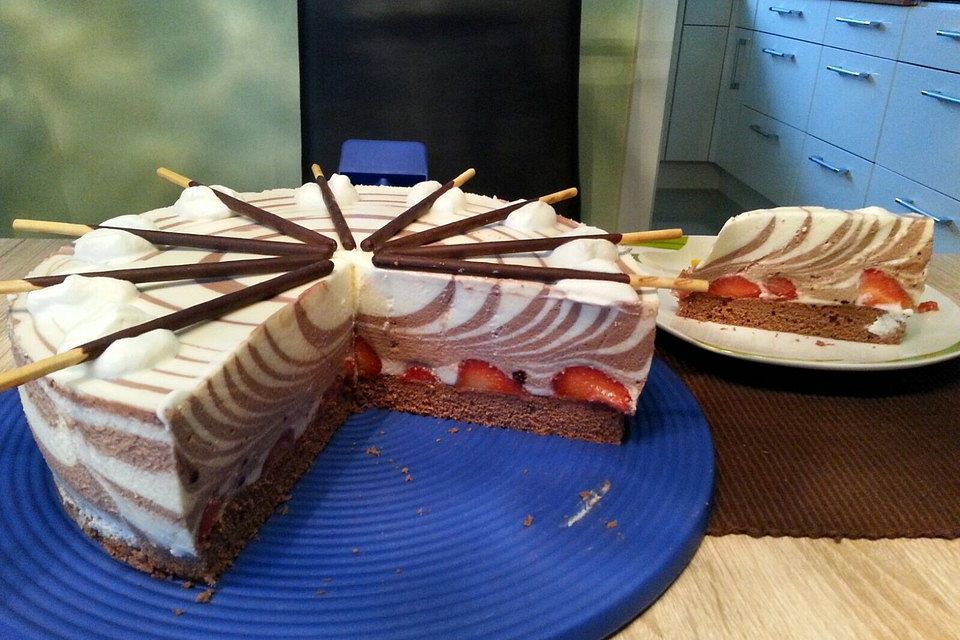 Zebra - Torte