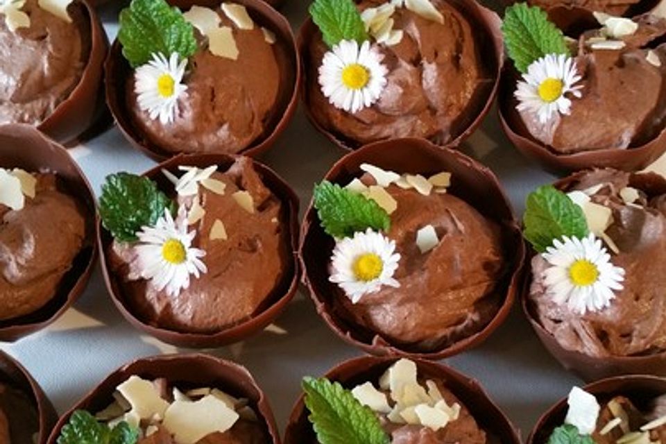 Mousse au chocolat, supereinfach