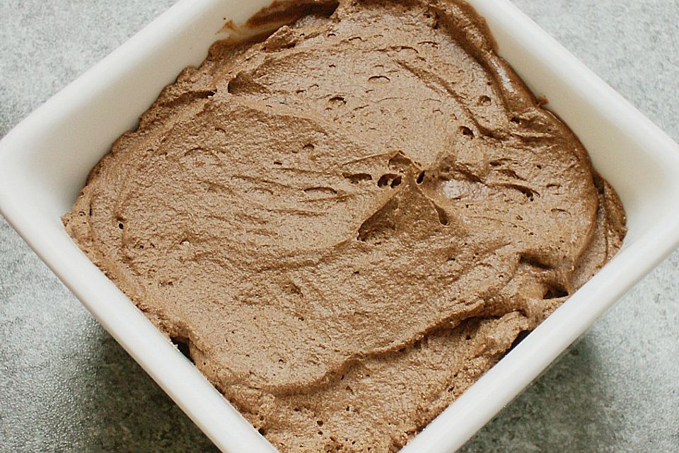 Mousse au chocolat, supereinfach