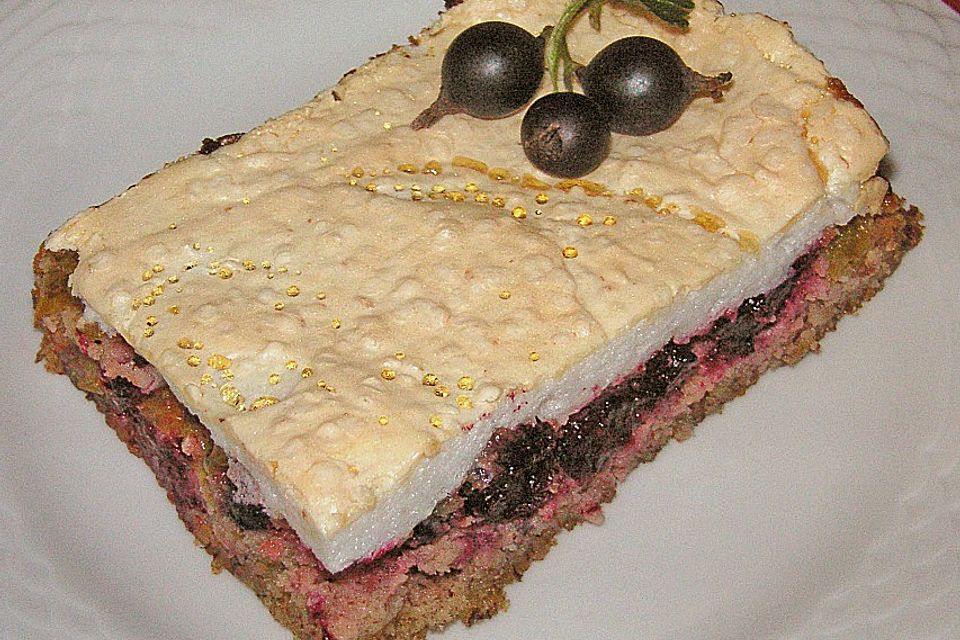 Stachelbeer - Nuss - Kuchen