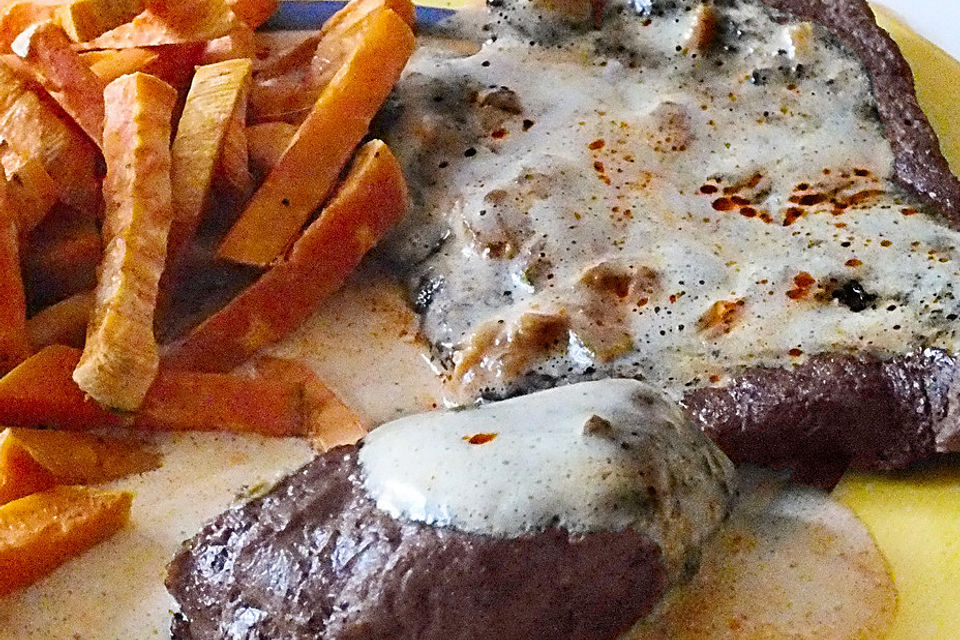 Rinderfilet an Whiskeyrahmsauce