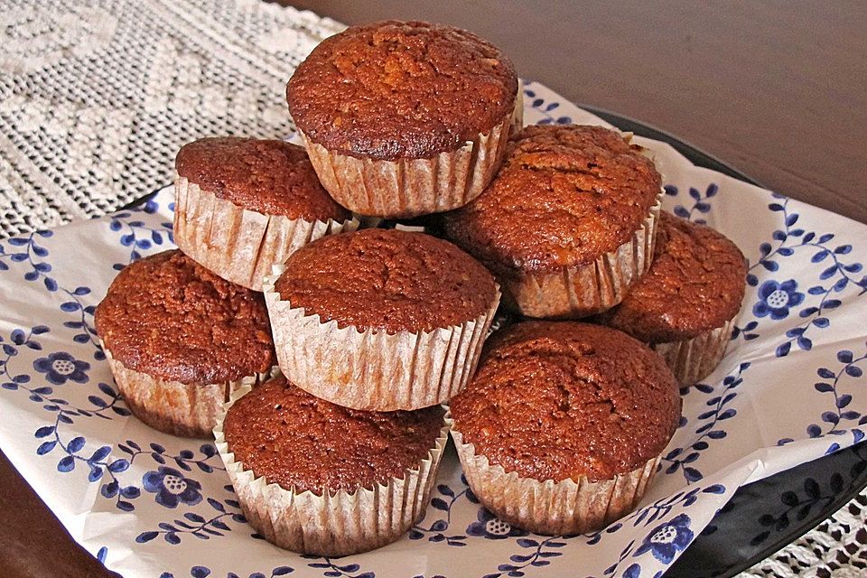 Bananen-Haselnuss-Muffins