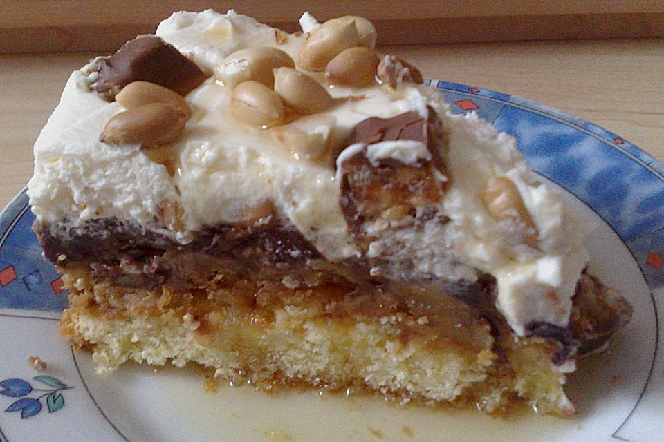 Snickers - Kuchen