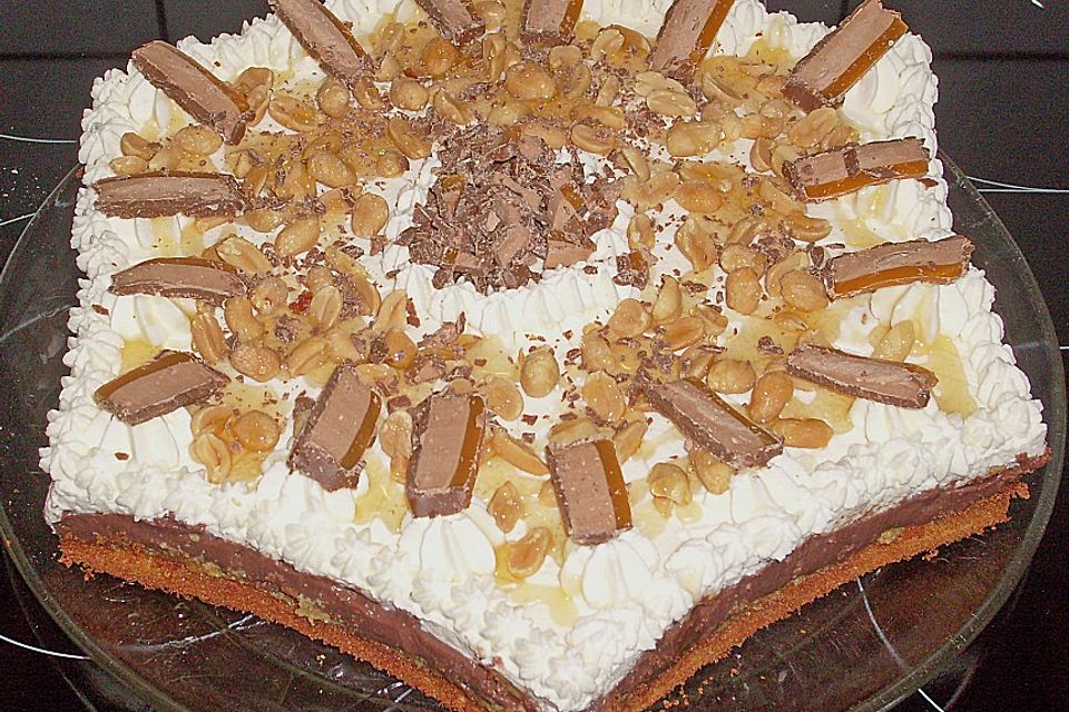 Snickers - Kuchen