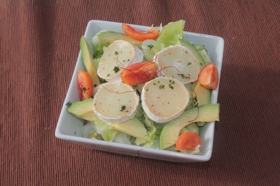 Avocado-Ziegenkäse-Salat