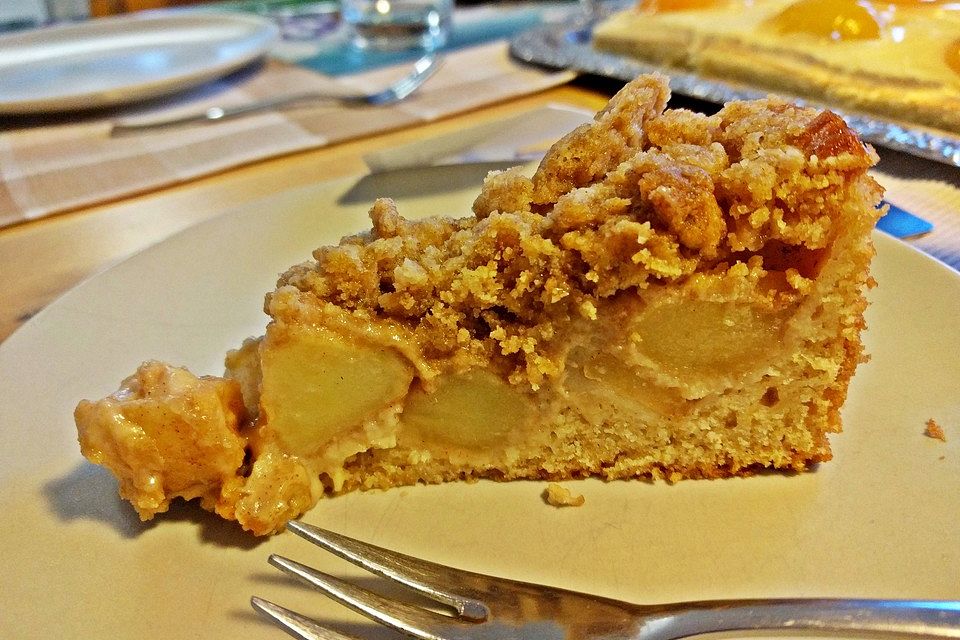 Apfel - Streusel - Kuchen