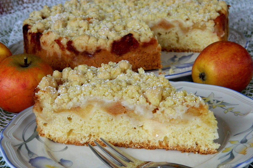 Apfel - Streusel - Kuchen