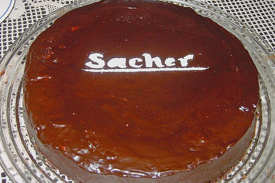 Einfache Sachertorte