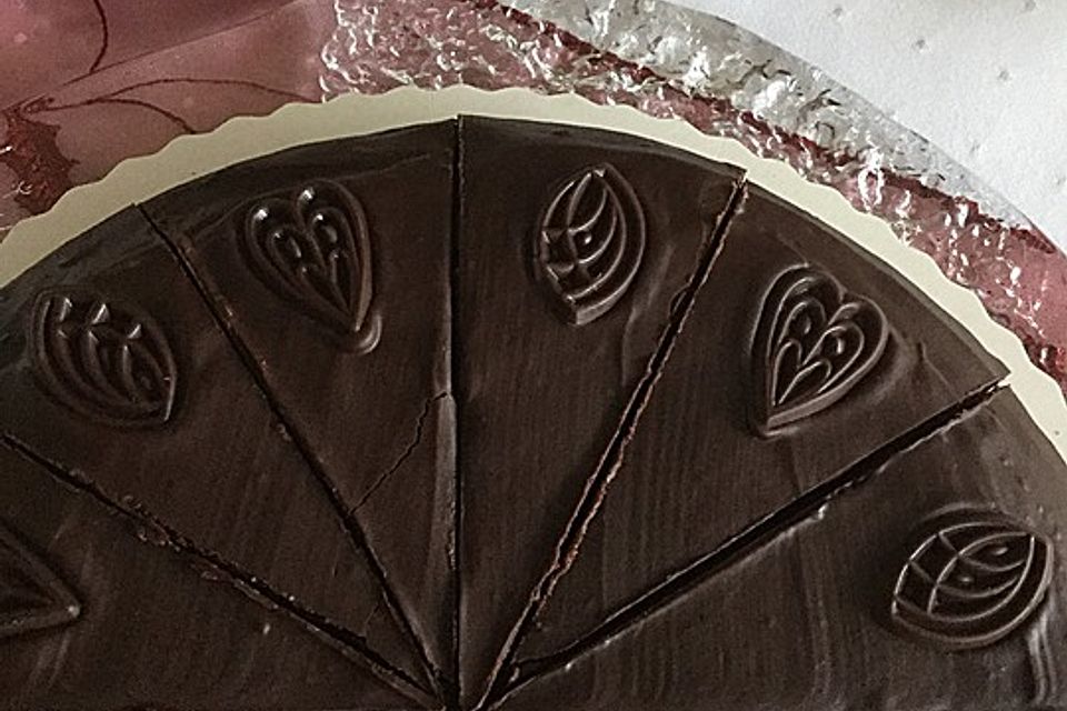 Einfache Sachertorte