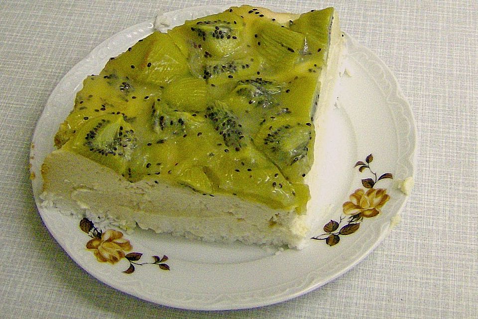 Schmand - Kiwi Torte