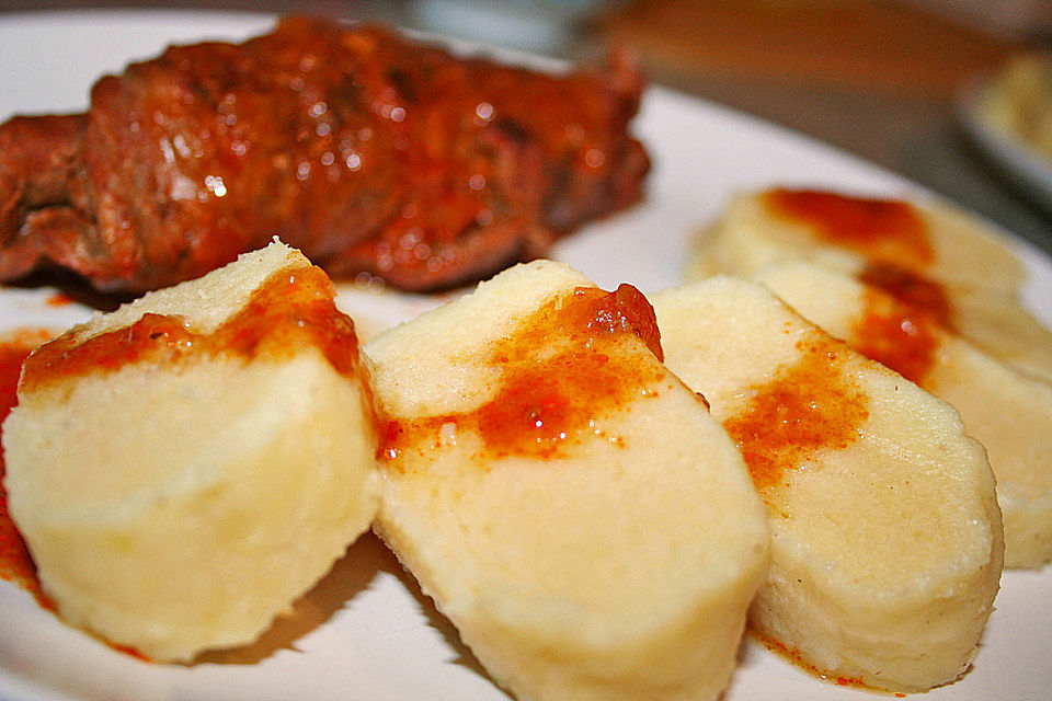 Tschechische Kartoffelknödel