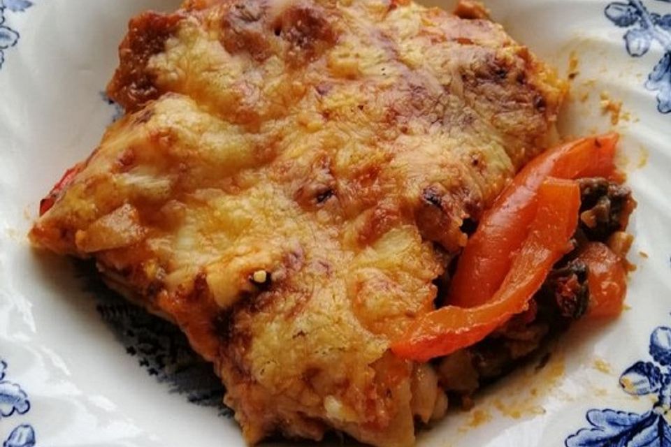 Auberginen Lasagne